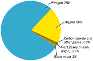 Havanın yapısındaki gazların oranı